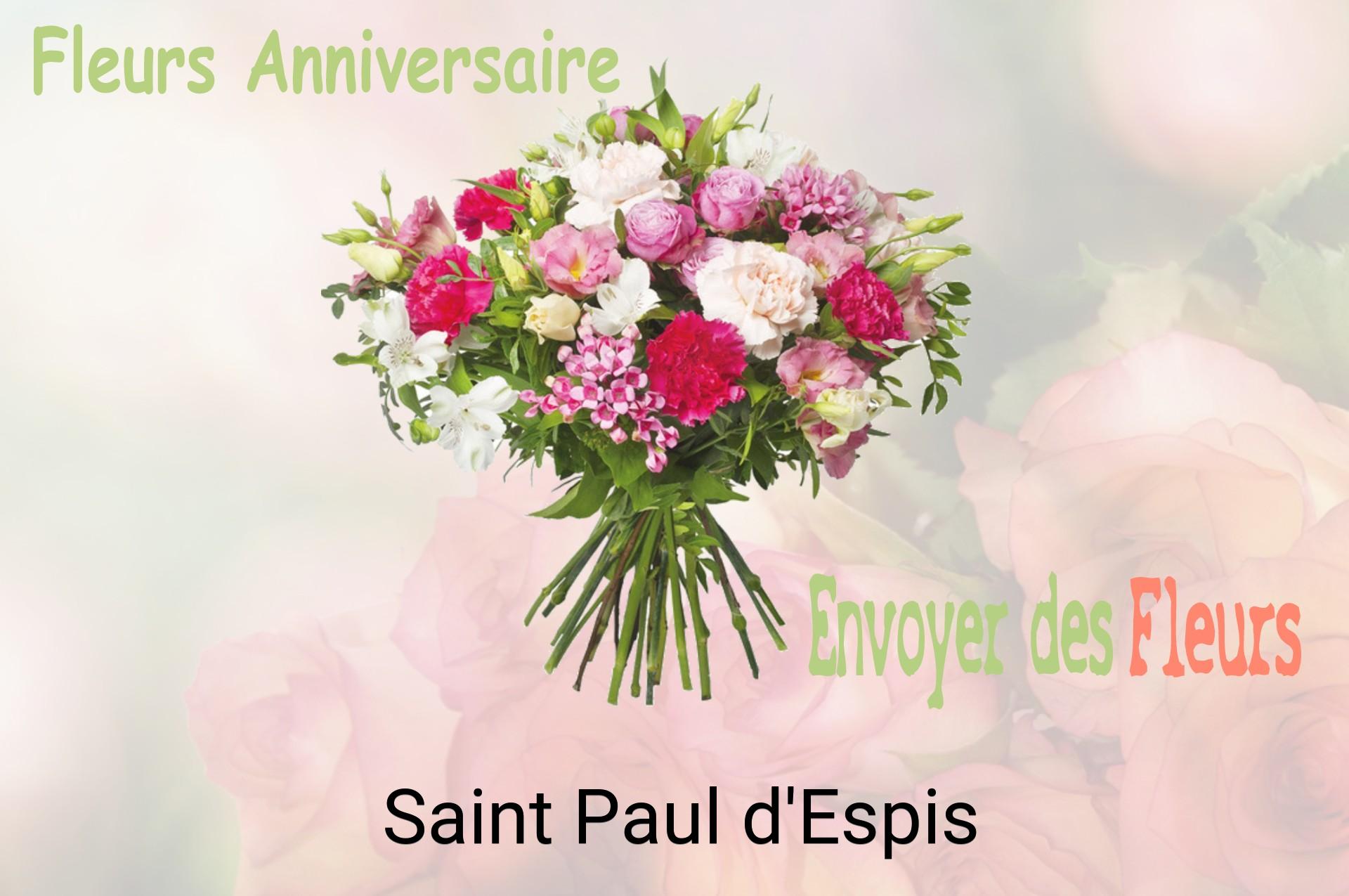 Bouquet de fleurs d’anniversaire livré à Saint-Paul-d'Espis